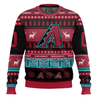 Arizona Diamondbacks - Custom Name And Number Ugly Sweater