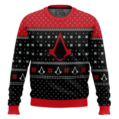 Assassin's Creed Insignia Symbol Ugly Christmas Sweater