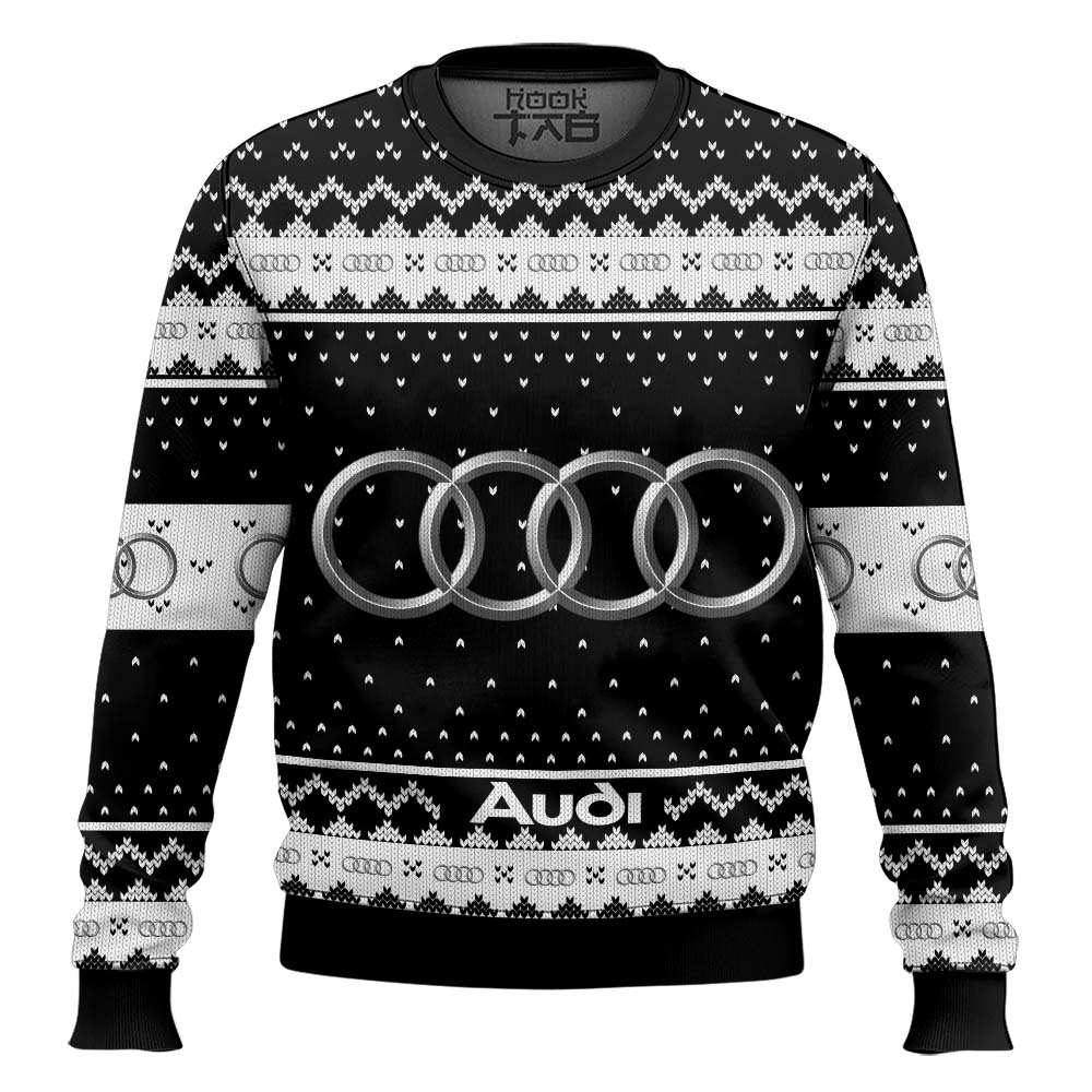 Hooktab Audi Ugly Christmas Sweater Hooktab Audi Ugly Christmas Sweater