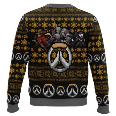Hooktab Aura Farming Overwatch Ugly Christmas Sweater