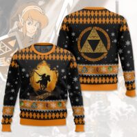 Hooktab Awaken Hero The Legend Of Zelda Hero Ugly Christmas Sweater