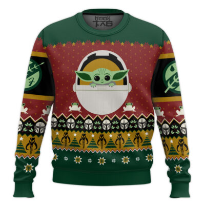 Baby Yoda Grogu Star Wars Ugly Christmas Sweater