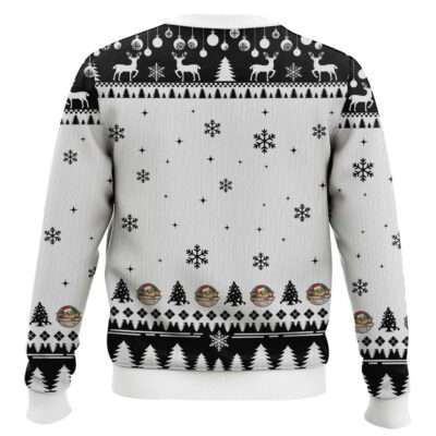 Hooktab Baby Yoda Not Today Muggle Fucker Ugly Christmas Sweater