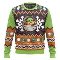 Hooktab Baby Yoda Star Wars Star Wars Ugly Christmas Sweater