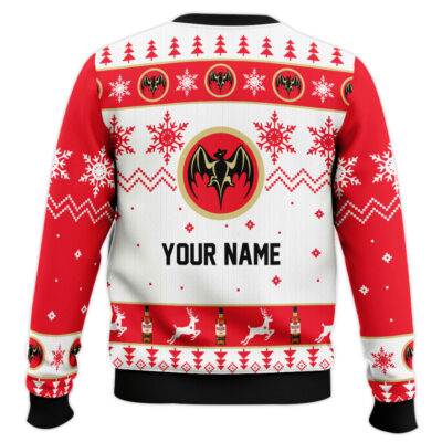 Hooktab Bacardi – Custom Name Ugly Christmas Sweater