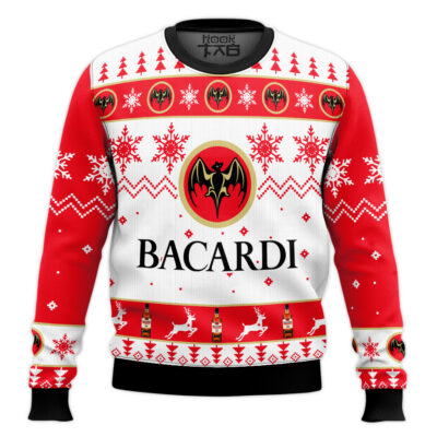 Bacardi - Custom Name Ugly Christmas Sweater