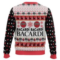 Hooktab Bacardi Rum Ugly Christmas Sweater