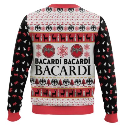 Hooktab Bacardi Rum Ugly Christmas Sweater