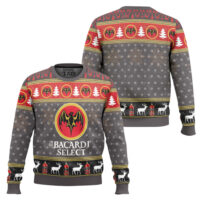 Hooktab Bacardi Select Ugly Christmas Sweater
