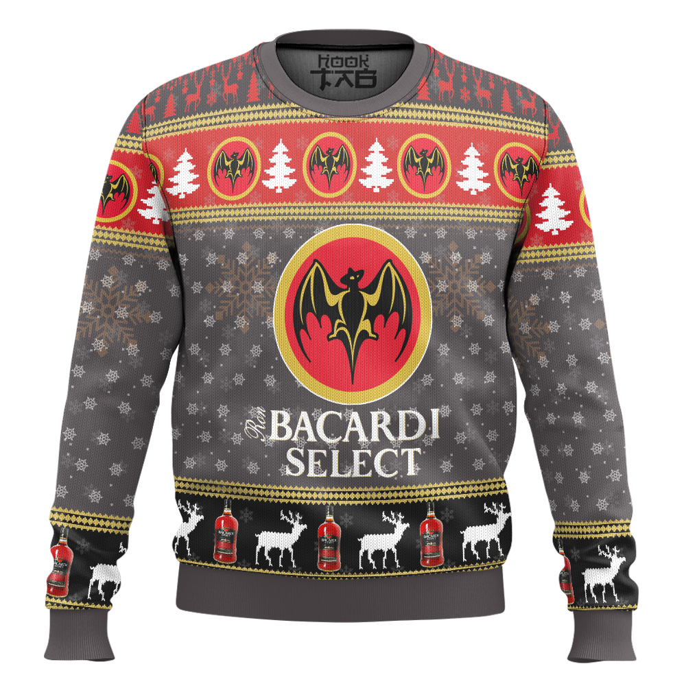 Hooktab Bacardi Select Ugly Christmas Sweater Hooktab Bacardi Select Ugly Christmas Sweater