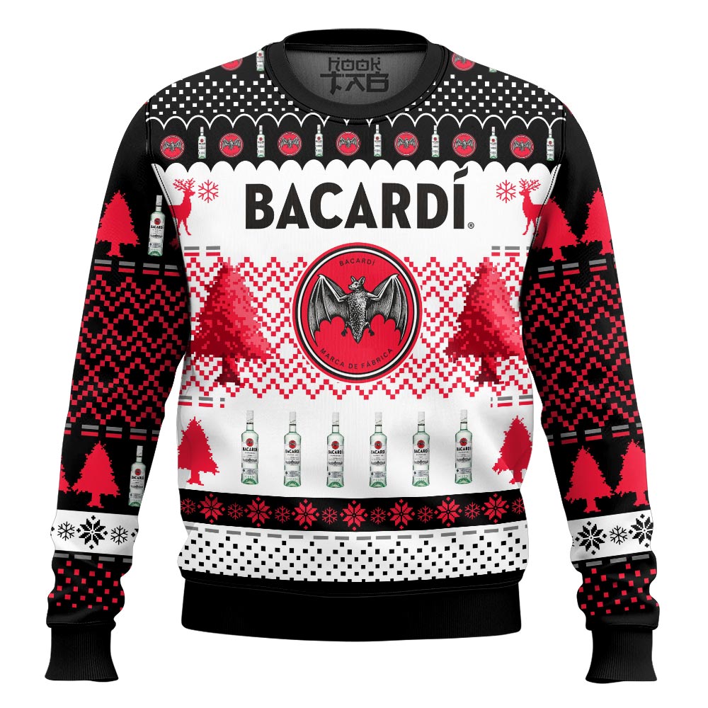 Hooktab Bacardi Ugly Christmas Sweater Hooktab Bacardi Ugly Christmas Sweater