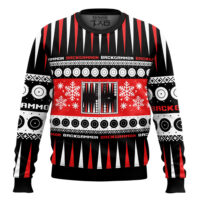 Hooktab Backgammon Board Games Ugly Christmas Sweater
