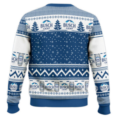 Hooktab Bad Night To Be A Busch Light Ugly Christmas Sweater