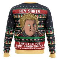 Hooktab Bad Santa Fix You Some Sandwiches Ugly Christmas Sweater