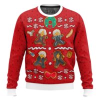 Hooktab Baked Hunters Devil May Cry Ugly Christmas Sweater