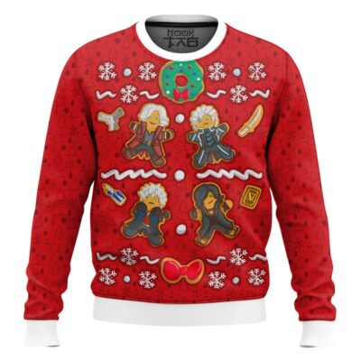 Baked Hunters Devil May Cry Ugly Christmas Sweater