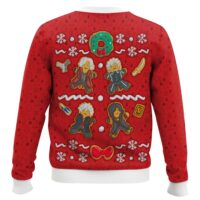 Hooktab Baked Hunters Devil May Cry Ugly Christmas Sweater