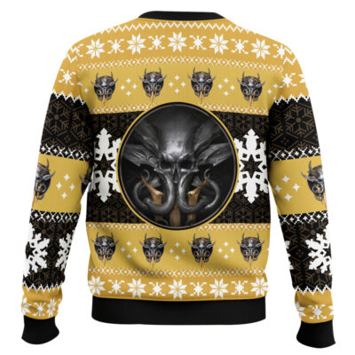 Hooktab Baldur’s Gate Ugly Christmas Sweater