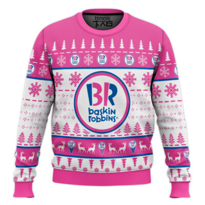 Baskin Robbins Ugly Christmas Sweater
