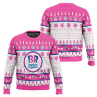 Hooktab Baskin Robbins Ugly Christmas Sweater