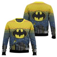 Hooktab Batman Arkham Ugly Christmas Sweater