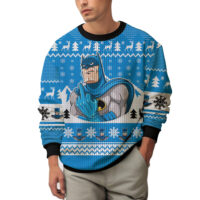 Hooktab Batman Eeww Ugly Christmas Sweater