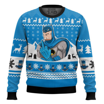Batman Eeww Ugly Christmas Sweater