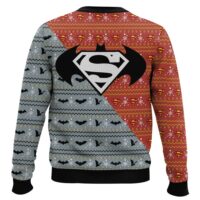 Hooktab Batman Vs Superman Ugly Christmas Sweater