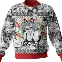 Hooktab Beastgirl Waifu Material Ahegao Ugly Christmas Sweater