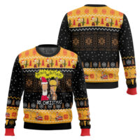 Hooktab Beavis And Butt-head Do Chistmas Ugly Christmas Sweater