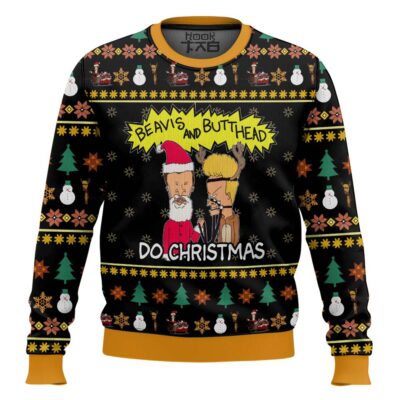 Beavis And Butthead Do Ugly Christmas Sweater