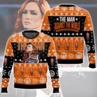 Hooktab Becky Lynch The Man WWE Ugly Christmas Sweater