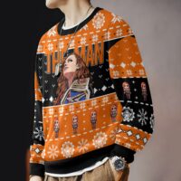 Hooktab Becky Lynch The Man WWE Ugly Christmas Sweater