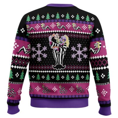 Hooktab Beetleguise Beetlejuice Ugly Christmas Sweater