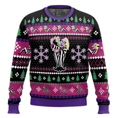 Beetleguise Beetlejuice Ugly Christmas Sweater