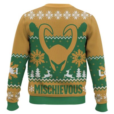 Hooktab Believe Loki Marvel Ugly Christmas Sweater