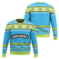 Hooktab Ben & Jerry's Ugly Christmas Sweater