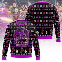 Hooktab Bianca Belair WWE Ugly Christmas Sweater