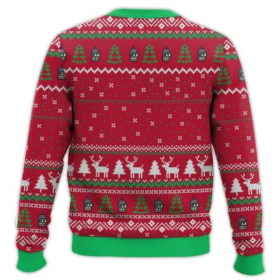 Hooktab Bite My Merry Xmass Futurama Ugly Christmas Sweater