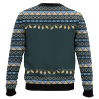Hooktab Black Cat Coffee Because Murder Is Wrong Ugly Christmas Sweater