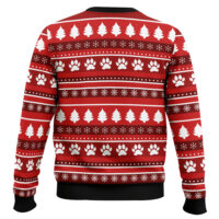 Hooktab Black Cat Dashing Through The No Ugly Christmas Sweater