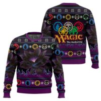Hooktab Black Lotus Magic The Gathering Ugly Christmas Sweater