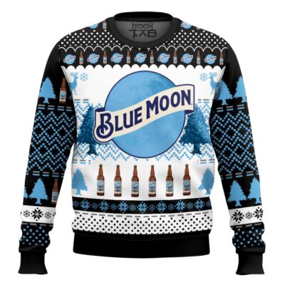 Blue Moon Belgian White Ugly Christmas Sweater
