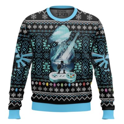 Blue Rupee The Legend Of Zelda Hero Ugly Christmas Sweater