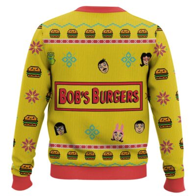 Hooktab Bob Belcher Bob’s Burgers Ugly Christmas Sweater