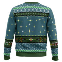 Hooktab Boba Fett Helmet Star Wars Ugly Christmas Sweater