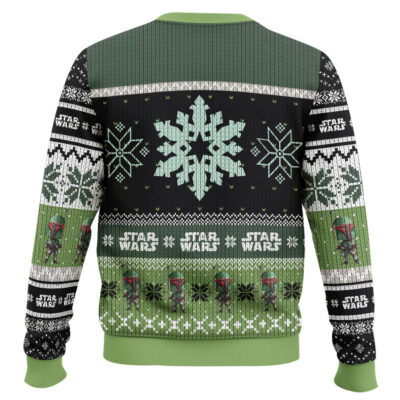 Hooktab Boba Fett Star Wars Ugly Christmas Sweater
