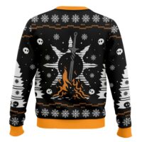 Hooktab Bonfires Dark Souls Ugly Christmas Sweater