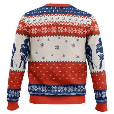 Hooktab Born In USA Bruce Springsteen Ugly Christmas Sweater