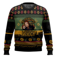 Hooktab Boromir One Does Not Simply Walk Into Mordor The Lord Of The Rings Ugly Christmas Sweater